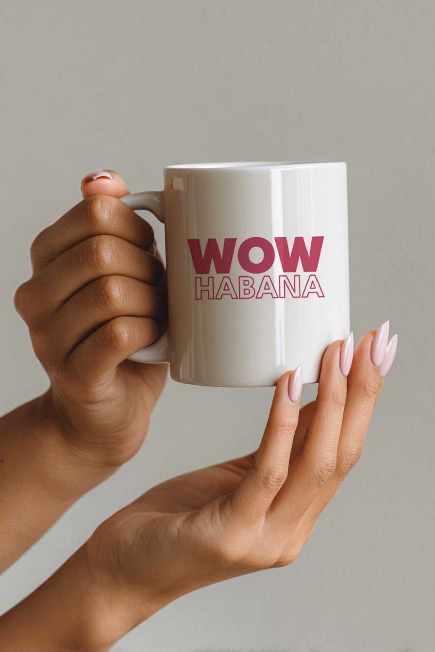 Taza blanca personalizada