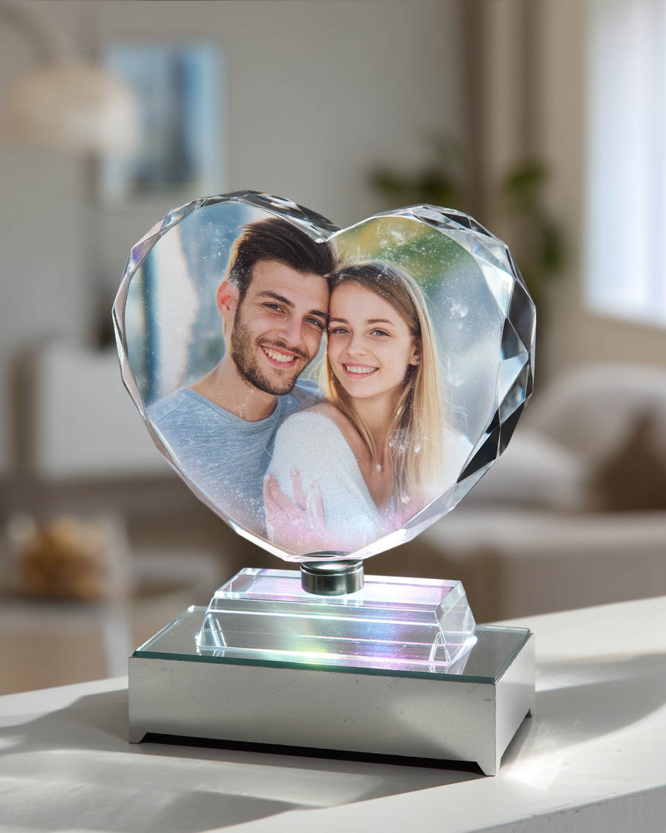 Aura heart  corazón de cristal