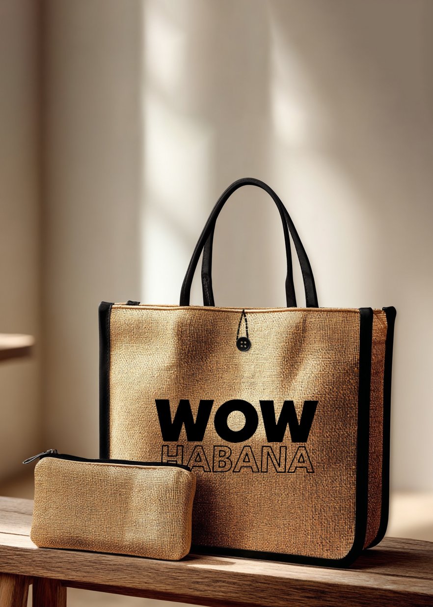 Bolsa de yute personalizada